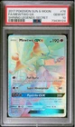 Mewtwo GX 76/73 Secret Rare Holo Shinig Legends PSA 10 Gem Mint