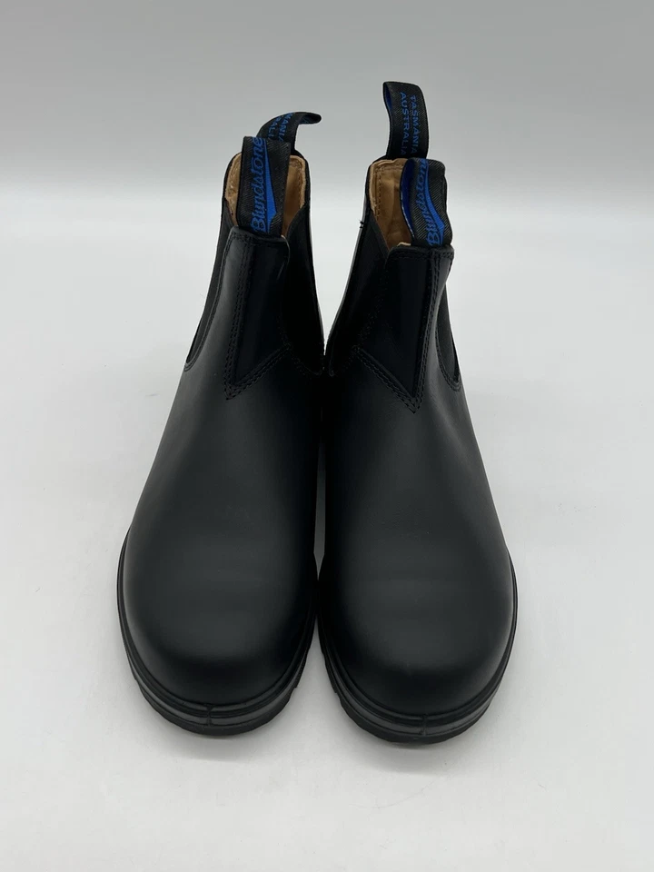 Blundstone original 566 Sz 5 Men’s 6 Women’s 8 All Black Leather Chelsea boots. - Image 4 of 4