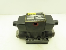 Parker D63W8C1Y Hydraulic Directional Control Solenoid Valve 120V 3000 PSI
