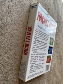 1988 NES Jaleco Racket Attack Box CIRCLE SOQ Rev-A + Game NO SLEEVE NO MANUAL