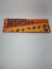 Mancala Game The Lagoon Group Tabletop Game Wood Playing Board New