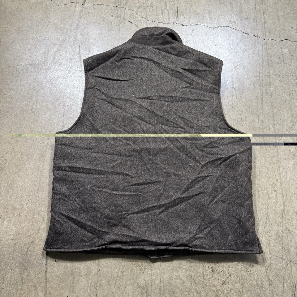 Brooks Brothers Loro Piana Zelander Storm System Wool Vest Men's Large Italy - Image 2 of 4