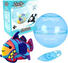 zhuzhu Aquarium Bubble Ball & Surf Board with Mandarin Fish