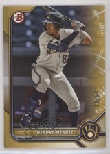 2022 Bowman Draft Gold 14/50 Hendry Mendez #BD-116 1mx6