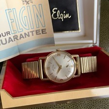 Vintage Lord Elgin Grade 770 10K Gold Filled Wristwatch - Box  Papers