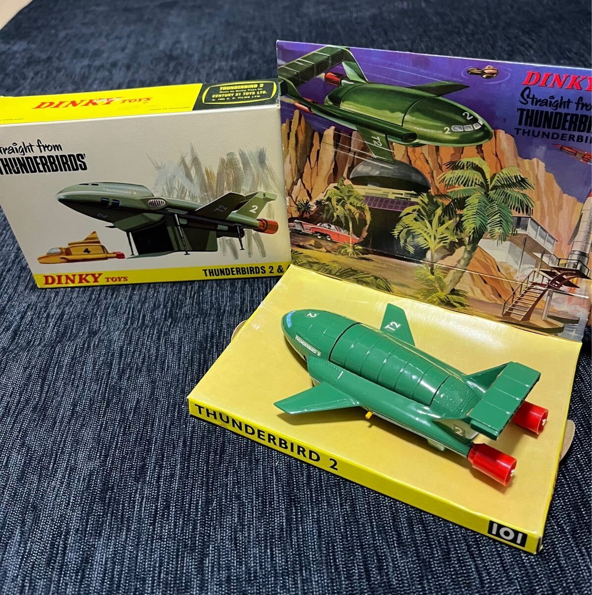 Dinky 101, Thunderbird II (and IV) - Free Price Guide & Review