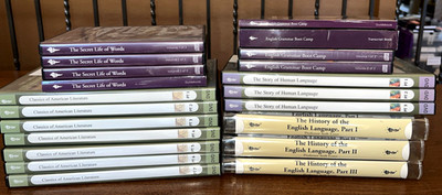 Lot of 5 Great Courses: Literature & Language, The Teaching Company - See Detail