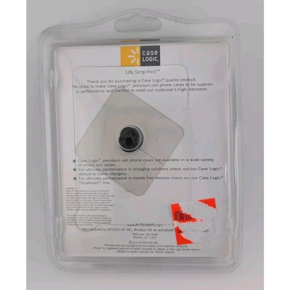 Чехол Logic iPhone 4 черный кожаный чехол ремень зажим новый в упаковке - Изображение 2 из 2