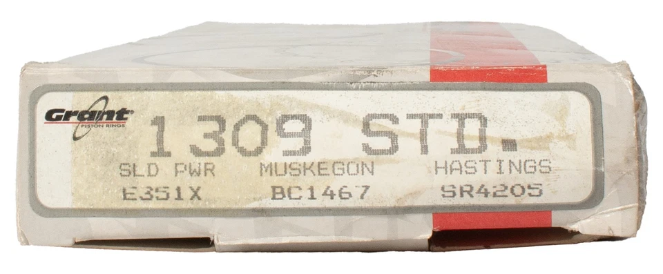 Juego completo de anillo de pistón Grant para Ford Ranger V6 1983-1985 2,8 número de modelo E-351X Foto 3 de 4