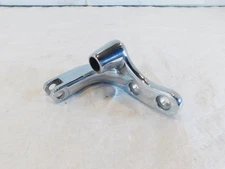 Harley Dyna Wide Glide & Fat Bob Forward Controls Chrome Left Footpeg Mount