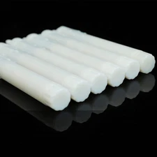 7 Inch Short Flameless Flickering LED Taper Candles With Two Remotes Warm Whi...