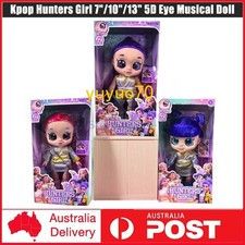 Kpop Hunters Girl 7"/10"/13" 5D Eye Musical Doll Trendy Toy & Accessories Gift