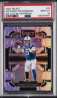 2023 PANINI SELECT DIE-CUT SILVER PRIZM #43 ANTHONY RICHARDSON ROOKIE RC PSA 10