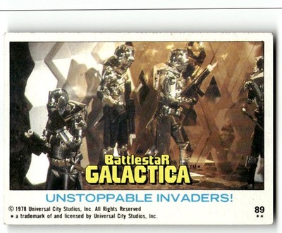 1978 Topps Battlestar Galactica #89 Unstoppable Invaders!