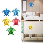 Metal Turtle Wall Art Collectible Decorative Home Decoration Modern Animal