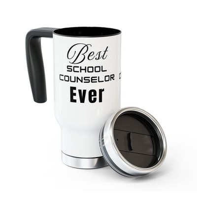 Best School Counselor Ever 14 oz stainless steel travel Teacher mug BL42