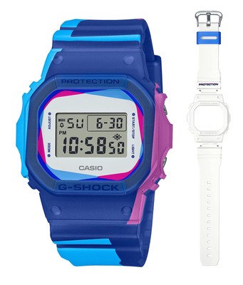 Casio G-shock Blau Herren Armbanduhr DWE-5600PR-2ER
