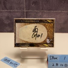 2014 BBM Genesis Takumi Kuriyama Autographed Card Saitama Seibu Lions