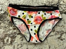 True Vintage Victoria  s Secret Signature Logo Waistband Cotton Hiphugger Panty S