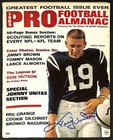 Johnny Unitas Signed/Autographed 1965 Football Almanac No Label PSA/DNA