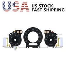 Gauge Face With El Cold Light Instrument Panel For Mercedes W211 160mph Black