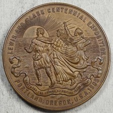 1905 Lewis & Clark Exposition Award Medal, Choice Uncirculated   0706-19
