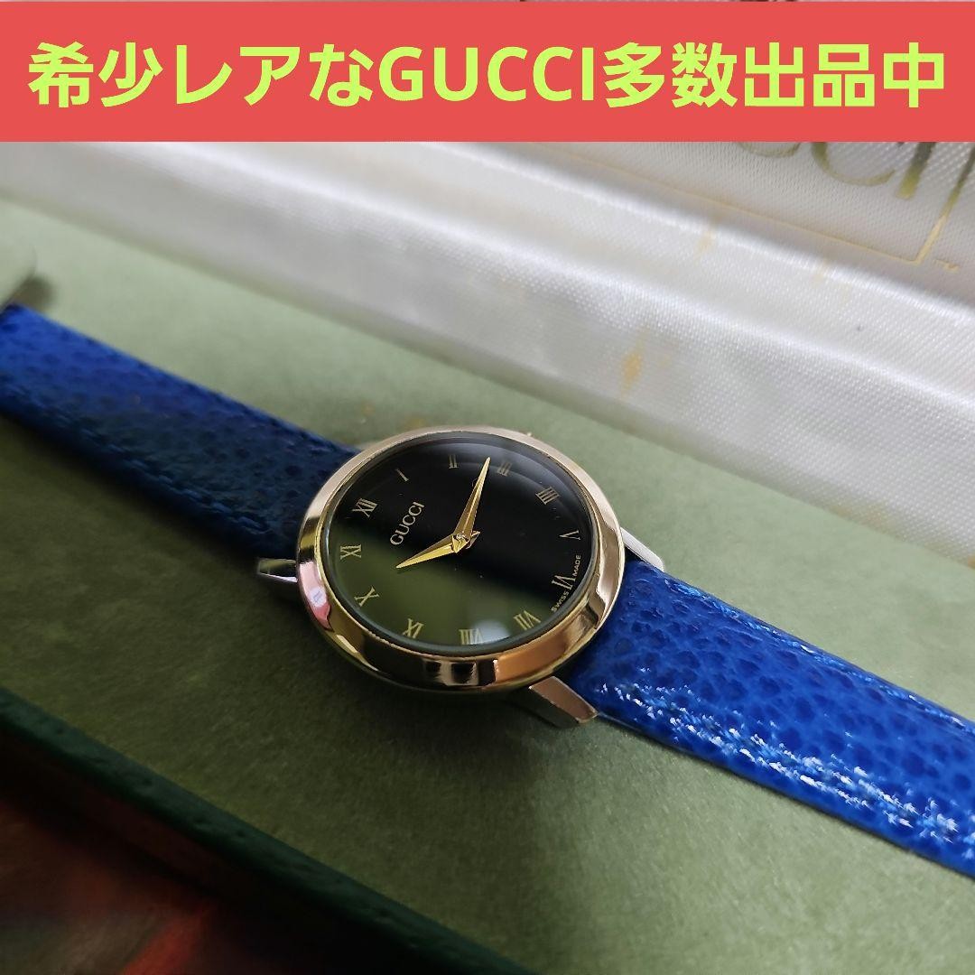 ⭐【超美品】グッチヴィンテージ2200.Lゴールド腕時計(新品電池稼働品) Gucci Vintage 2200.L Gold Watch Battery Operated | eBay