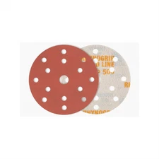 Indasa USA,Inc. Medallion 620-180 Rhynogrip Red Line XL Abrasive Solid Disc, 6 i