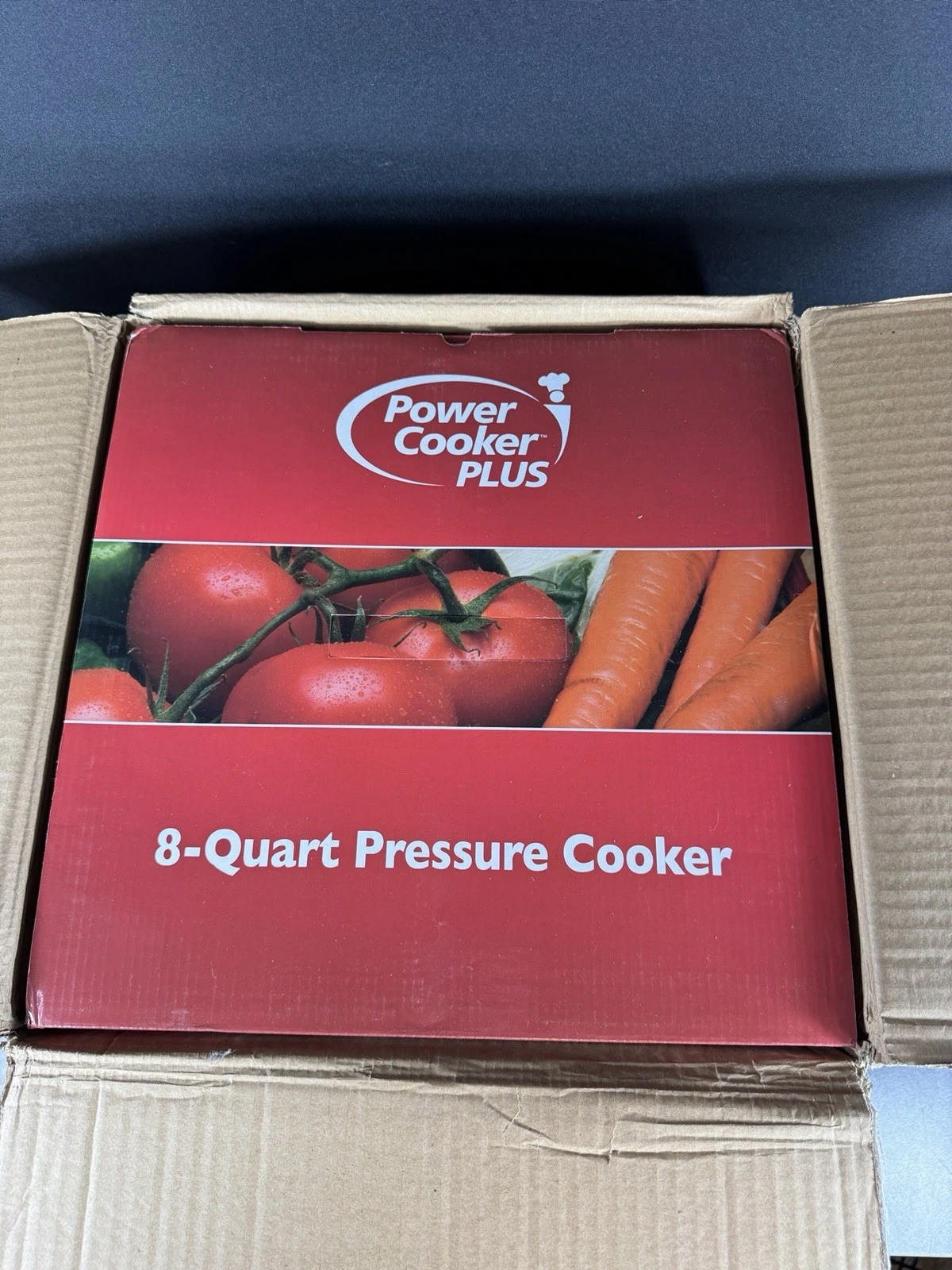 Power Cooker Plus 8-Quart Pressure Cooker Red As Seen on TV Brand New In Box
Opens in a new window o