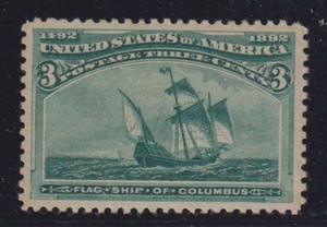 E5711: US #232 Mint, OG, XF, NH; CV $97+++