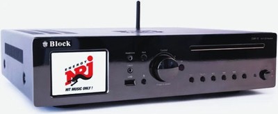 AudioBlock CVR-10,CD Internet Receiver,WiFi,LAN,limited Edition Chrome Schwarz