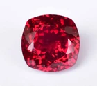11.40Ct Natural Myanmar Red Spinel Certified Cushion Cut Flawless Loose Gemstone