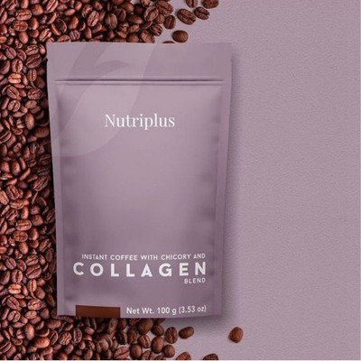 Farmasi Nutriplus DELISH - INSTANT COFFEE WITH CHICORY COLLAGEN BLEND