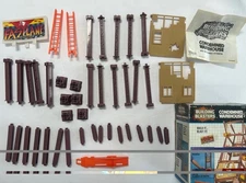 Building Blasters Condemned Warehouse By Kenner 1989 Vintage Toy, Incomplete Set