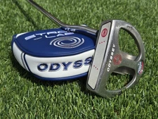 ODYSSEY WHITE HOT XG MARXMAN Putter 36.5" Iron Man Grip + Head Cover