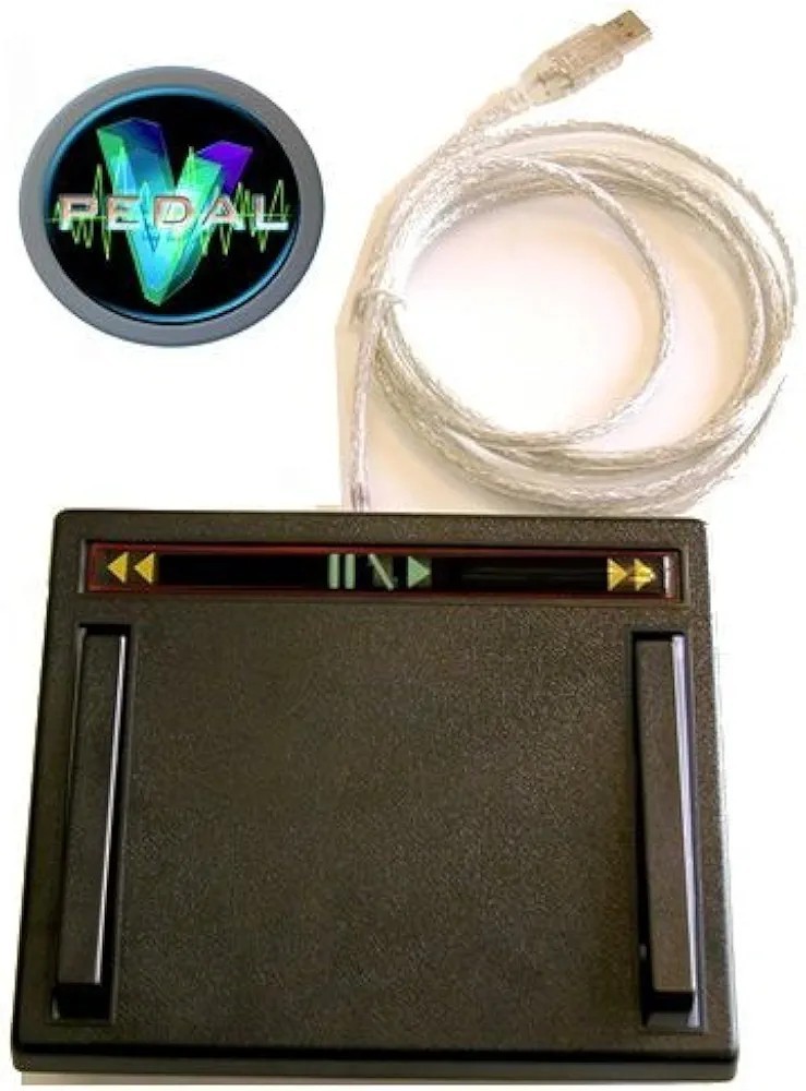 Career Step Vpedal Medical Transcription USB Foot Pedal VP1-2009-030
