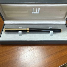 Stylo plume Dunhill noir doré