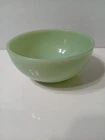 VTG Fire King Ovenware Green Jadite Glass Soup/Cereal 5" Bowl.