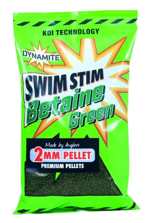 Dynamite Baits Swim Stim Betaine Green Pellets 2mm 900g