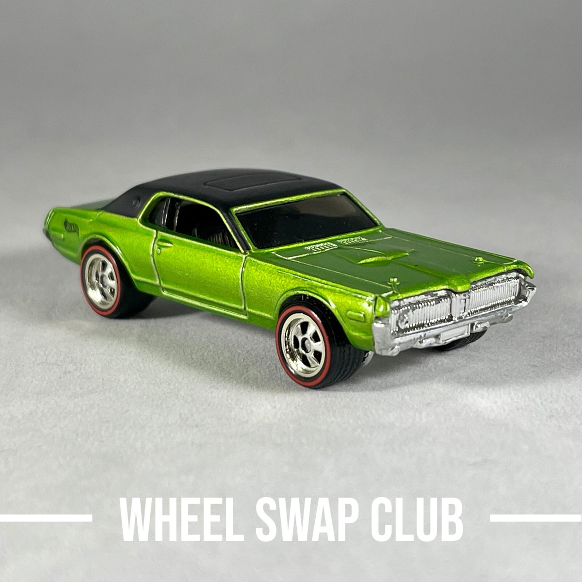 Hot Wheels '68 MERCURY COUGAR - Custom Wheel Swap-Real Riders | eBay