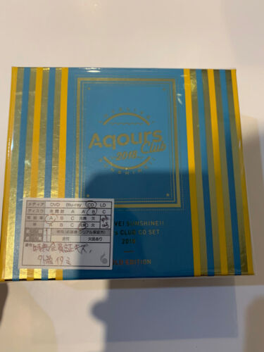 CD Love Live! Sunshine!! Aqours CLUB CD SET 2018 Gold Edition Limited  soundtrack