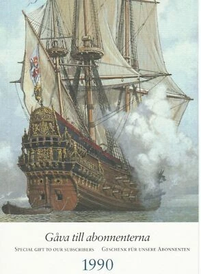s26935) SCHWEDEN 1990 POSTFRISCH ** Wasa Museum 2v Schiff - ORDNER
