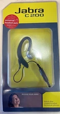 BRAND NEW, SEALED Jabra C200 Silver/Black Ear-Hook Headset