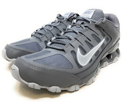Nike Mens Reax 8 TR Mesh Training Shoes Cool Grey/Wolf Grey | eBay