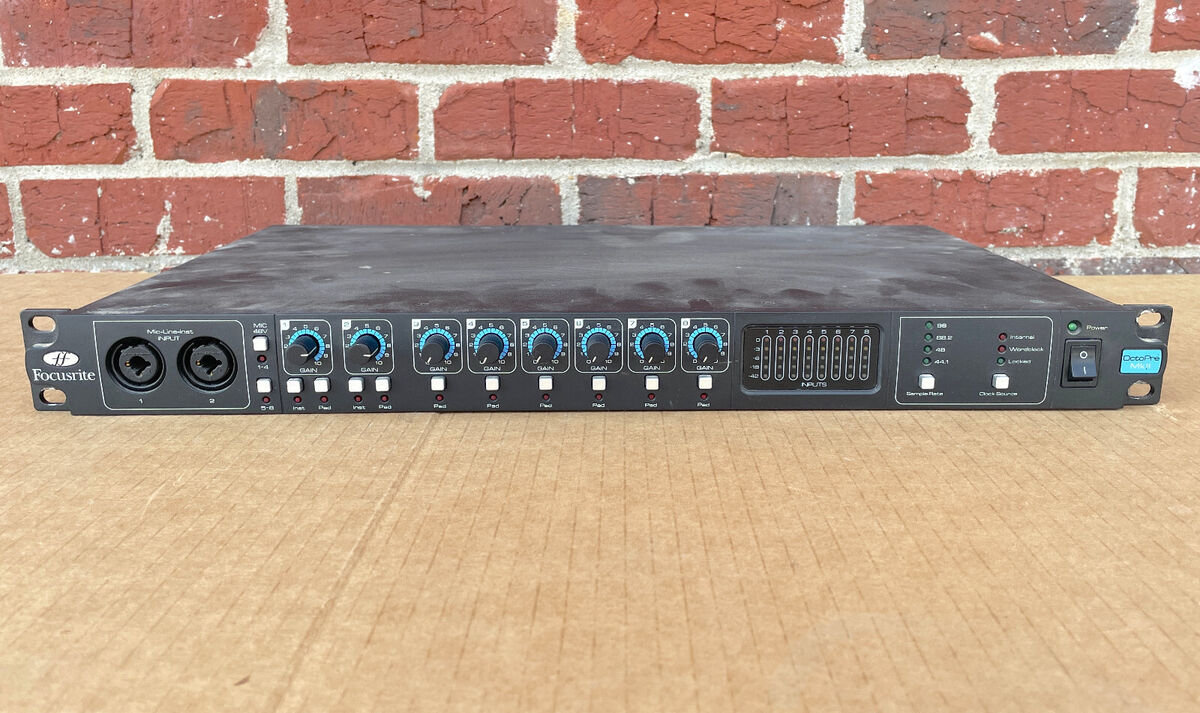 Focusrite OctoPre MK II Microphone Preamp | eBay Focusrite OctoPre MK II Microphone Preamp | eBay
