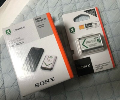 Sony ACC-TRDCX Travel Charging Kit w/ Battery NP-BX1 BC-DCX Micro