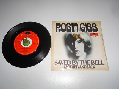Robin Gibb - Saved by the Bell (1969) Vinyl 7` inch Single Vg +++