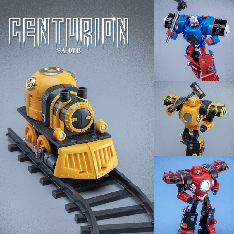 Dr. WU&Mechanic Toys SA01B Centvrion SA-01T Steve Train