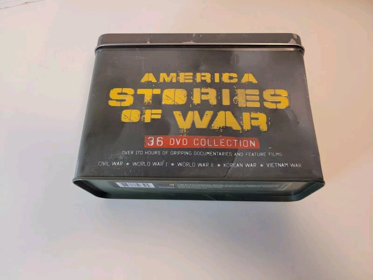 America Stories of War 36-DVD Set - Collectors Tin for