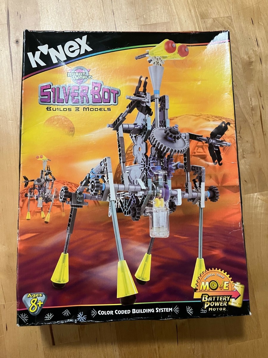 み K'Nex 12139 Silver Bot, Robot World, New & Sealed Set | eBay